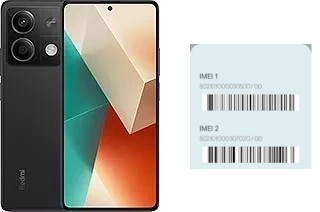 How to find the IMEI code on Redmi Note 13