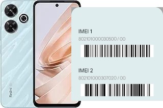 How to see the IMEI code in Redmi Note 13R