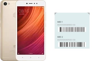 How to see the IMEI code in Redmi Note 5A Standard Edition