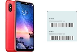 How to see the IMEI code in Redmi Note 6 Pro