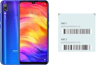 How to see the IMEI code in Redmi Note 7 Pro