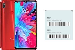 How to see the IMEI code in Redmi Note 7S