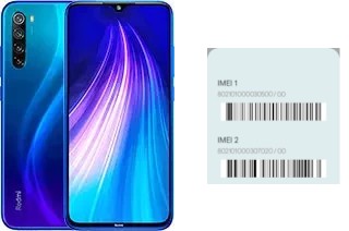 How to see the IMEI code in Redmi Note 8