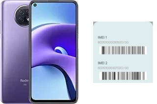 How to find the IMEI code on Redmi Note 9T