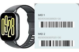 How to find the IMEI code on Redmi Watch 5 Active