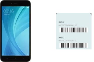 How to see the IMEI code in Redmi Y1