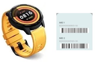 How to find the IMEI code on Watch Color 2