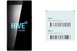 How to see the IMEI code in Hive 8X-1000