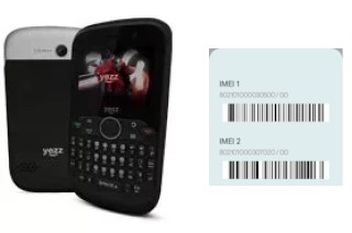 How to find the IMEI code on Bono 3G YZ700