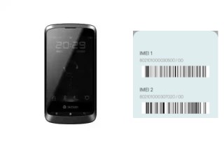 How to find the IMEI code on W702