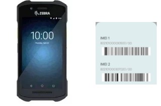 How to find the IMEI code on TC21