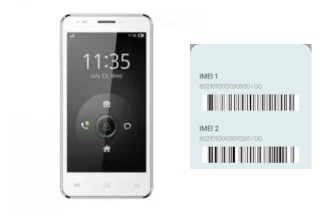 How to find the IMEI code on Cocodrilo Z501