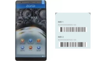 How to find the IMEI code on Metal Max M2000