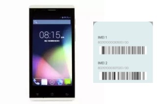 How to find the IMEI code on Zhem 450