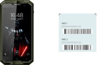 How to see the IMEI code in Zoji Z8