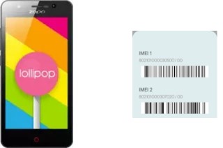 How to find the IMEI code on Color C ZP330