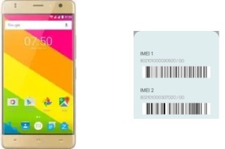 How to find the IMEI code on Color F5