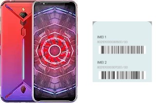 How to see the IMEI code in nubia Red Magic 3