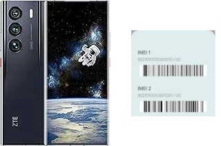 How to find the IMEI code on Axon 40 Ultra Space Edition