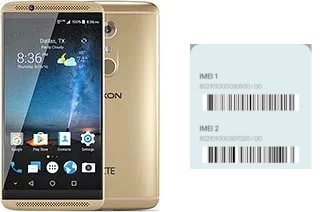 How to find the IMEI code on Axon 7