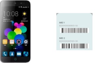 How to see the IMEI code in Blade A1