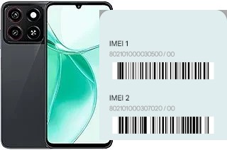 How to see the IMEI code in Blade A35