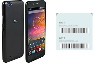 How to see the IMEI code in Blade A460