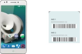 How to see the IMEI code in Blade A570