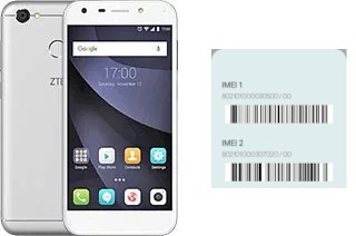 How to find the IMEI code on Blade A6