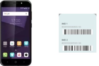 How to see the IMEI code in Blade A622