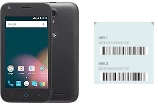 How to find the IMEI code on Blade L110