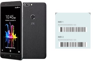 How to see the IMEI code in Blade Z Max