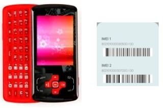 How to find the IMEI code on F870