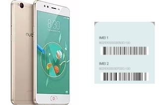 How to find the IMEI code on nubia M2 lite