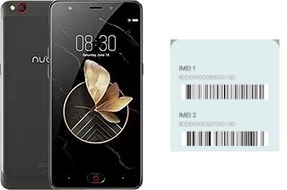 How to find the IMEI code on nubia M2 Play