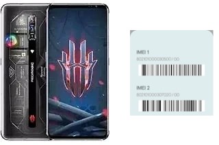 How to find the IMEI code on nubia Red Magic 6s