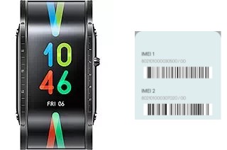 How to find the IMEI code on nubia Watch