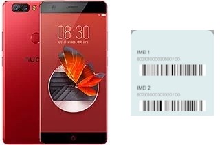 How to find the IMEI code on nubia Z17