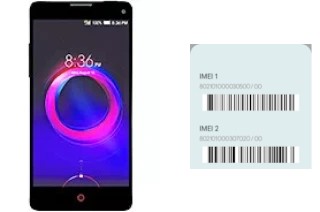 How to see the IMEI code in nubia Z5S mini NX405H