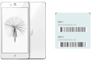 How to find the IMEI code on nubia Z9 Max