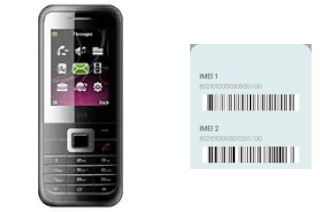 How to find the IMEI code on R230