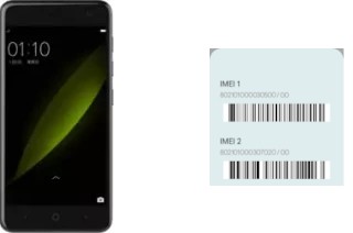 How to see the IMEI code in Small Fresh 5