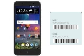 How to see the IMEI code in ZFive G LTE