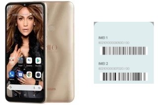 How to see the IMEI code in Aura Pro JLO