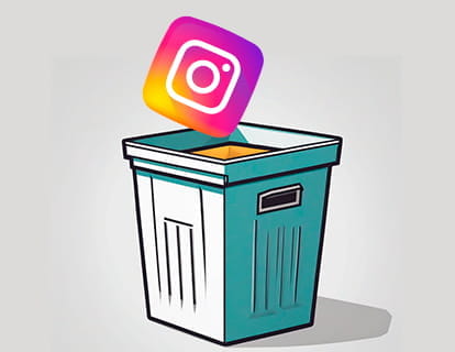 Delete Instagram account