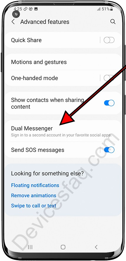 Dual Messaging on Samsung