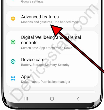 Samsung Advanced Features