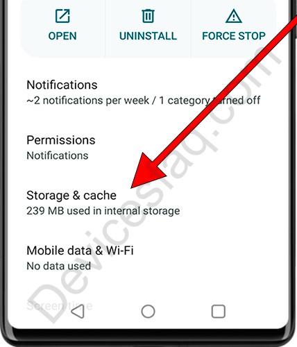 Storage and cache