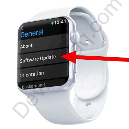 Apple Watch Software Update