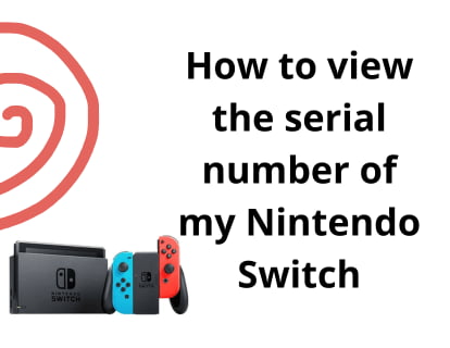 How to view the serial number of my Nintendo Switch